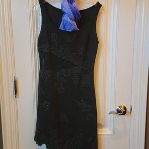 LBD- EUC Black Beaded Dress